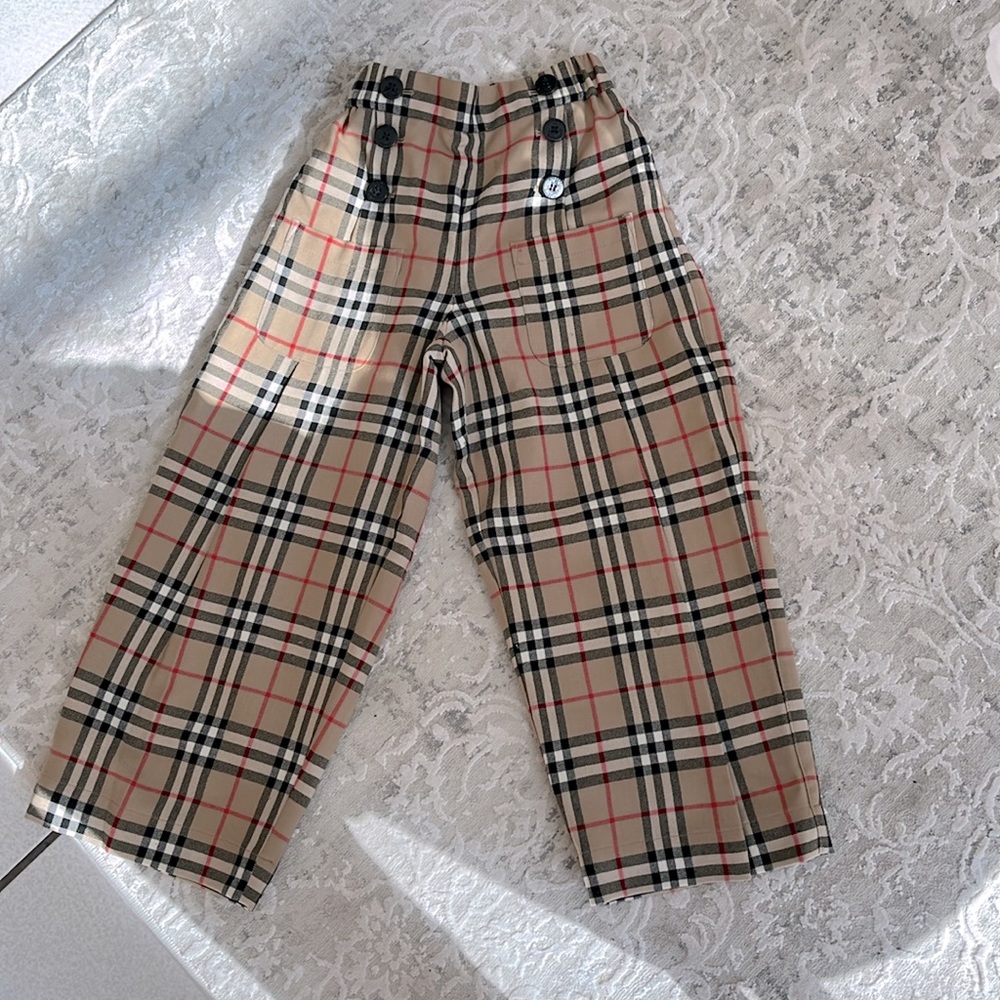 Burberry Pants trendy and cool- size 8. Worn once.